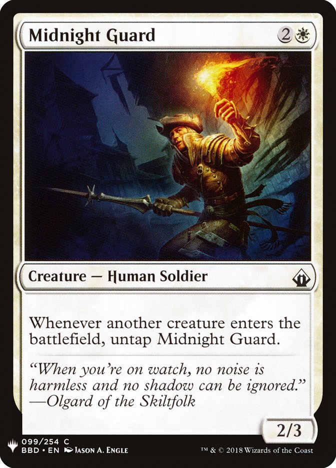 Midnight Guard [Mystery Booster] | Pegasus Games WI