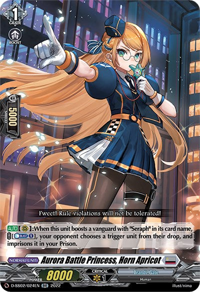 Aurora Battle Princess, Horn Apricot (D-SS02/024EN) [Festival Collection 2022] | Pegasus Games WI