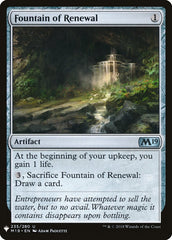 Fountain of Renewal [Mystery Booster] | Pegasus Games WI