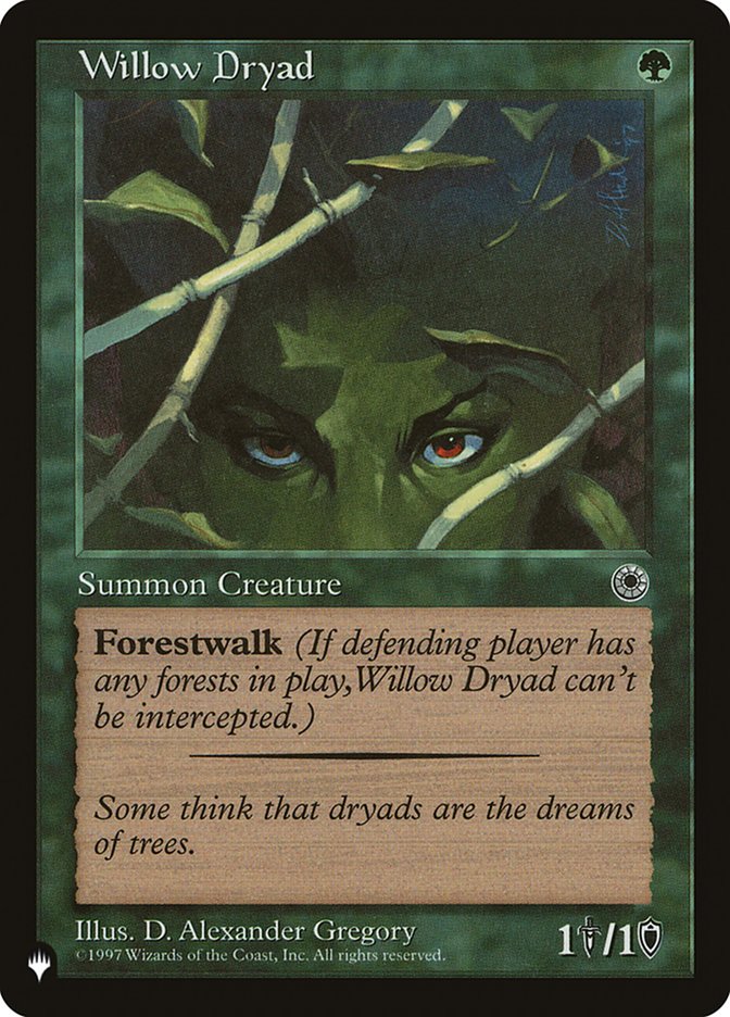 Willow Dryad [The List] | Pegasus Games WI