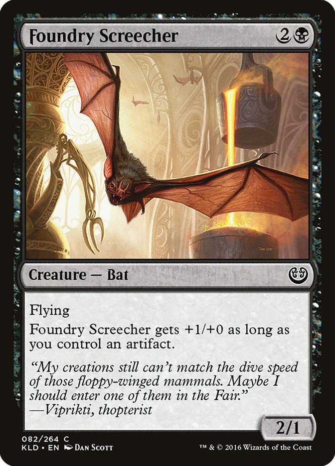 Foundry Screecher [Kaladesh] | Pegasus Games WI