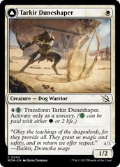 Tarkir Duneshaper // Burnished Dunestomper [March of the Machine] | Pegasus Games WI