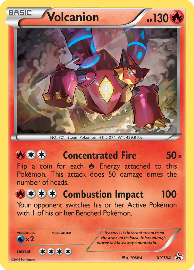 Volcanion (XY164) [XY: Black Star Promos] | Pegasus Games WI