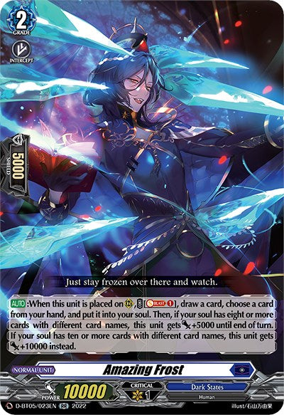 Amazing Frost (D-BT05/023EN) [Triumphant Return of the Brave Heroes] | Pegasus Games WI