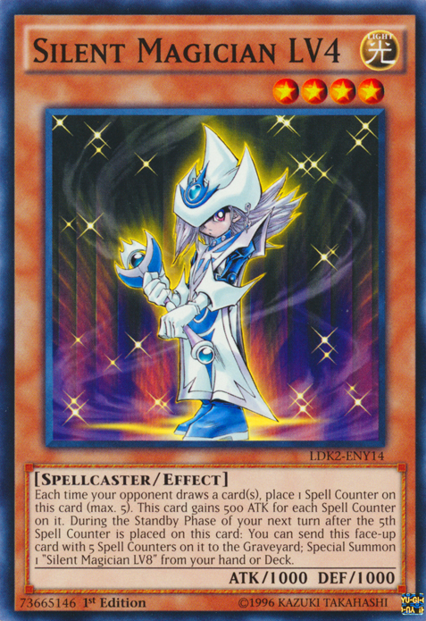 Silent Magician LV4 [LDK2-ENY14] Common | Pegasus Games WI