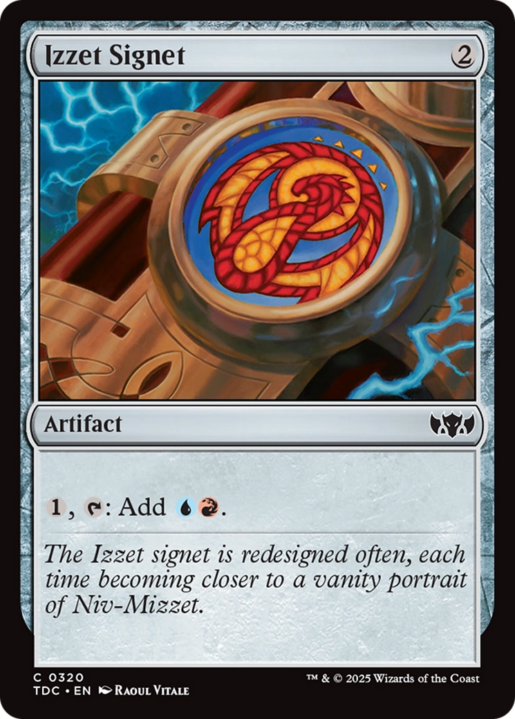 Izzet Signet [Tarkir: Dragonstorm Commander] | Pegasus Games WI