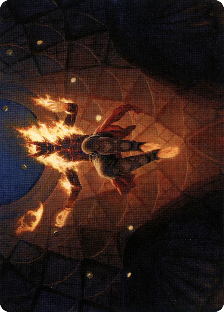 Yusri, Fortune's Flame Art Card [Modern Horizons 2 Art Series] | Pegasus Games WI