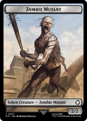 Zombie Mutant // Copy Double-Sided Token [Fallout Tokens] | Pegasus Games WI