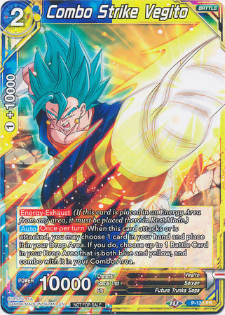 Combo Strike Vegito (Shop Tournament: Assault of Saiyans) (P-133) [Promotion Cards] | Pegasus Games WI