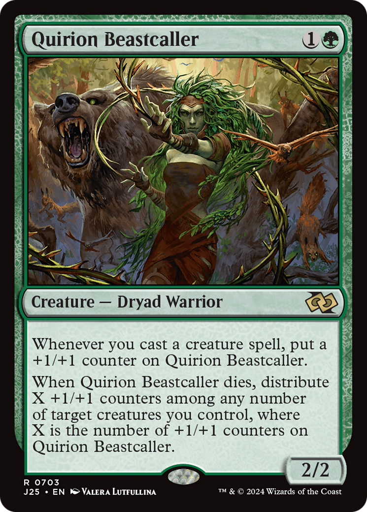 Quirion Beastcaller [Foundations Jumpstart] | Pegasus Games WI