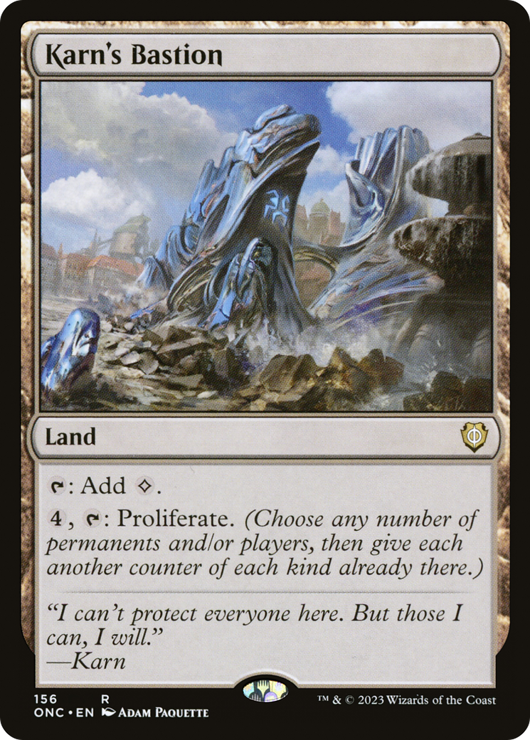 Karn's Bastion [Phyrexia: All Will Be One Commander] | Pegasus Games WI