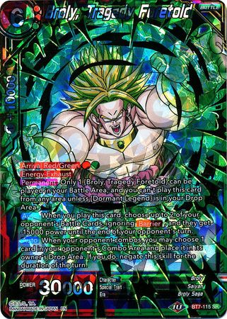 Broly, Tragedy Foretold (BT7-115) [Assault of the Saiyans] | Pegasus Games WI