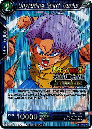 Unyielding Spirit Trunks (BT2-044) [Judge Promotion Cards] | Pegasus Games WI