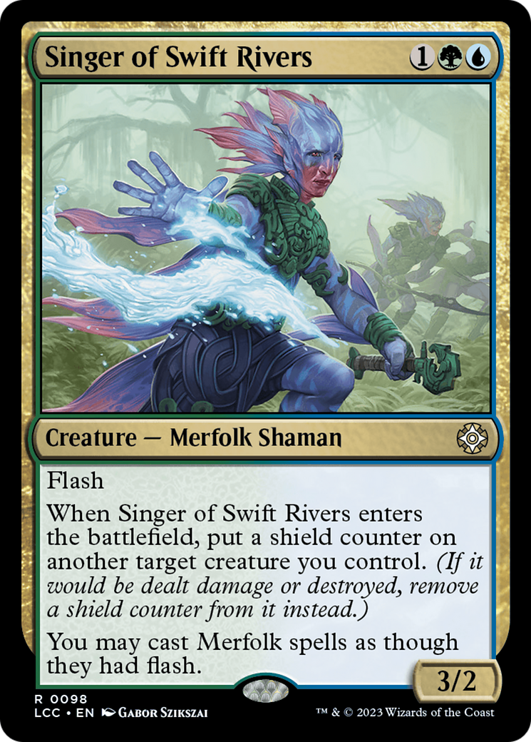 Singer of Swift Rivers [The Lost Caverns of Ixalan Commander] | Pegasus Games WI