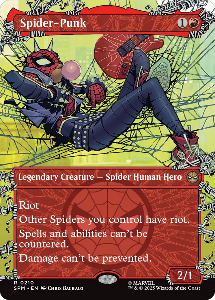 Spider-Punk (0210) (Borderless) [Marvel's Spider-Man] | Pegasus Games WI
