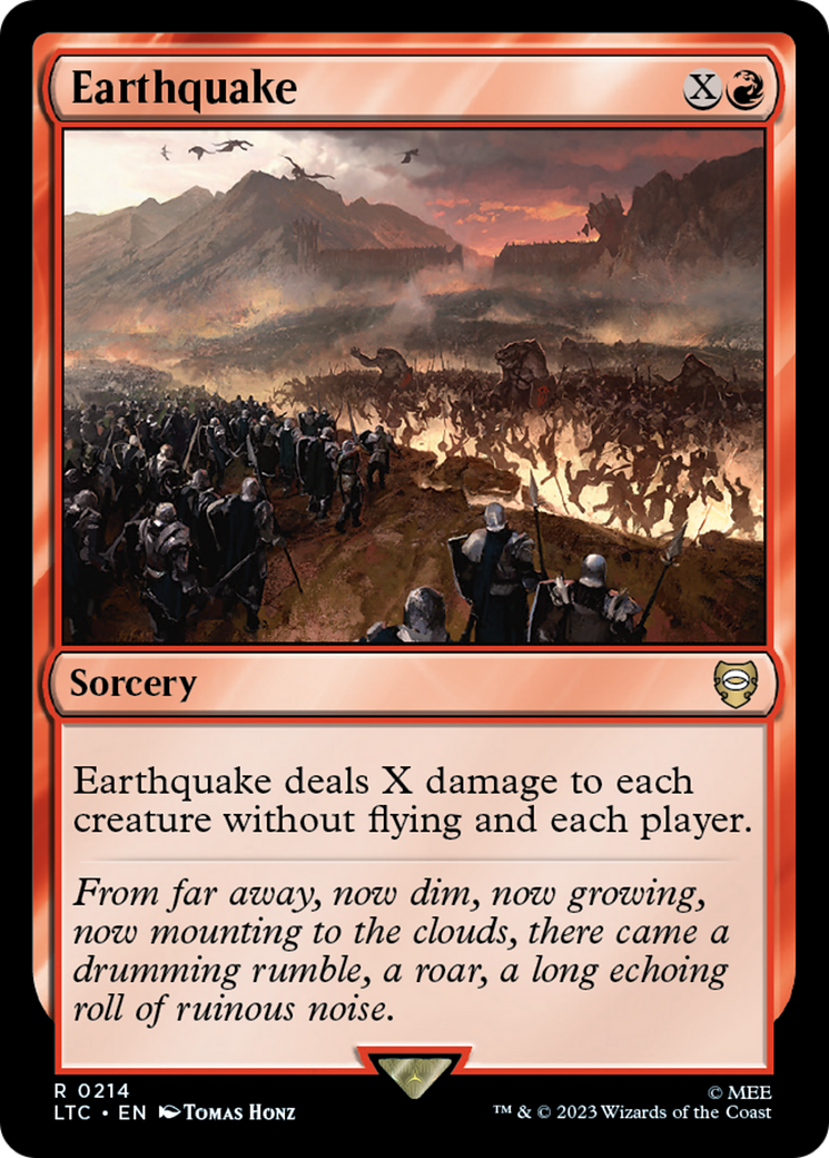 Earthquake [The Lord of the Rings: Tales of Middle-Earth Commander] | Pegasus Games WI