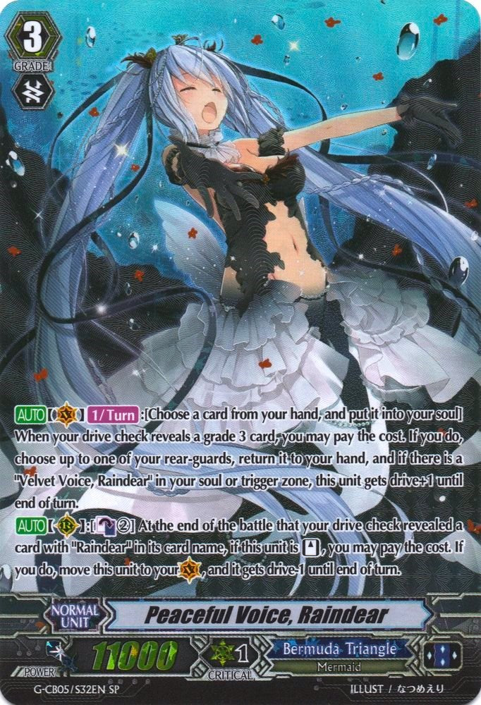 Peaceful Voice, Raindear (G-CB05/S32EN) [Prismatic Divas] | Pegasus Games WI