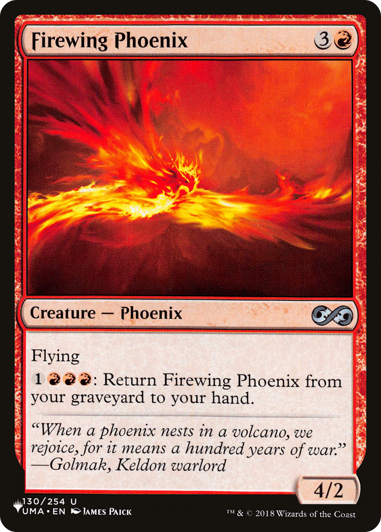 Firewing Phoenix [The List] | Pegasus Games WI