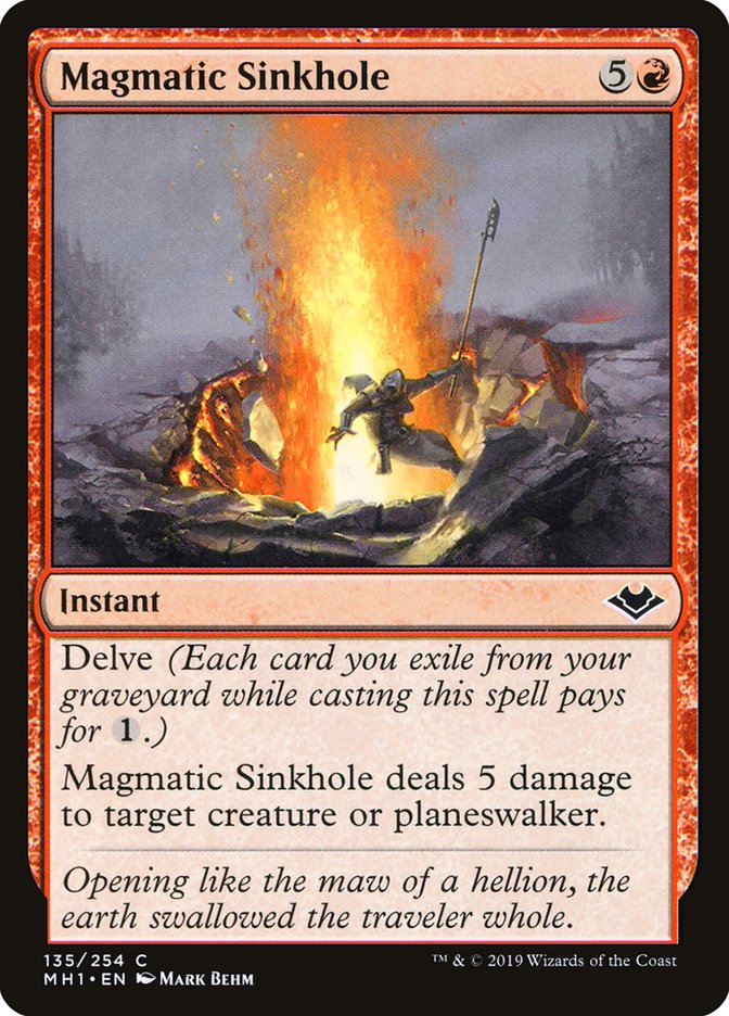Magmatic Sinkhole [Modern Horizons] | Pegasus Games WI