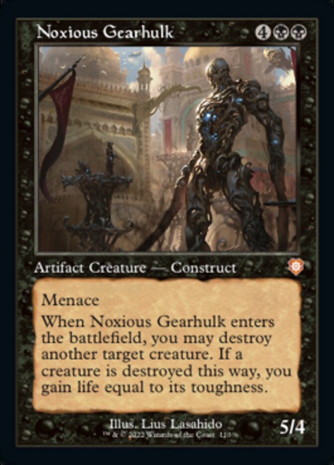 Noxious Gearhulk (Retro) [The Brothers' War Commander] | Pegasus Games WI
