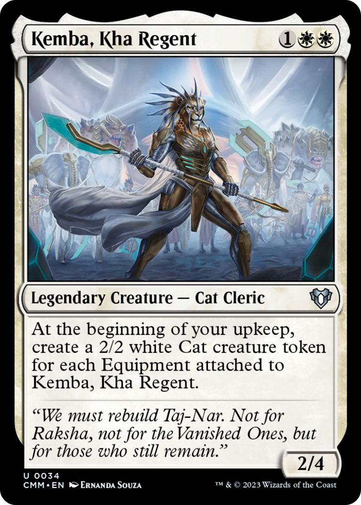 Kemba, Kha Regent [Commander Masters] | Pegasus Games WI