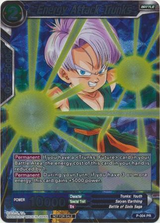 Energy Attack Trunks (P-004) [Promotion Cards] | Pegasus Games WI