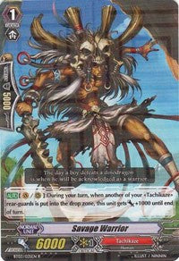 Savage Warrior (BT03/035EN) [Demonic Lord Invasion] | Pegasus Games WI