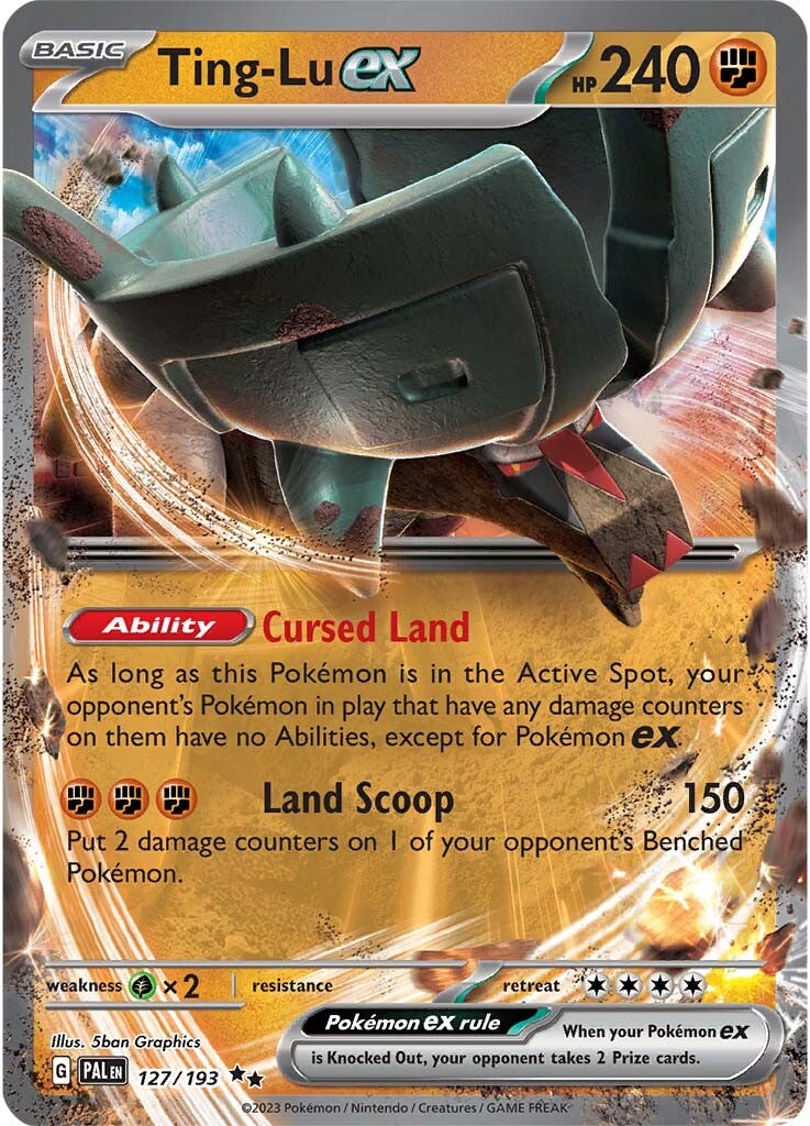 Ting-Lu ex (127/193) [Scarlet & Violet: Paldea Evolved] | Pegasus Games WI