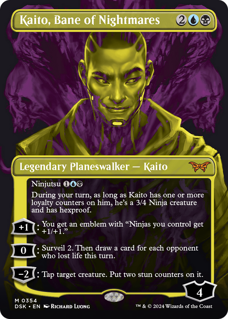 Kaito, Bane of Nightmares (Showcase) [Duskmourn: House of Horror] | Pegasus Games WI