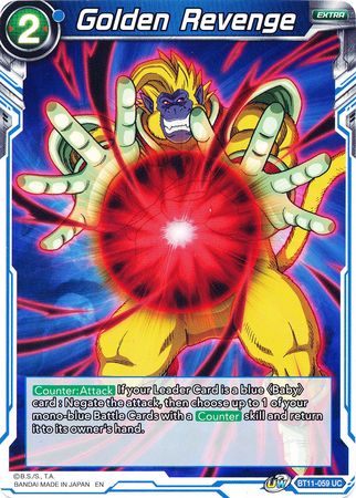 Golden Revenge (BT11-059) [Vermilion Bloodline] | Pegasus Games WI