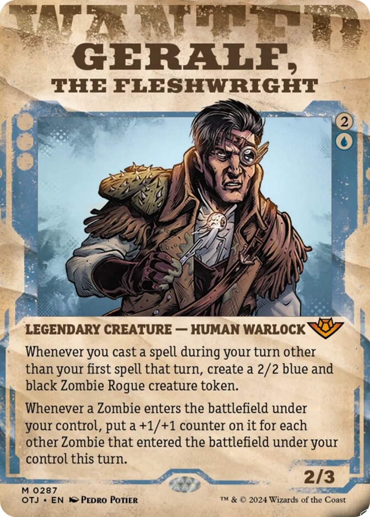 Geralf, the Fleshwright (Showcase) [Outlaws of Thunder Junction] | Pegasus Games WI