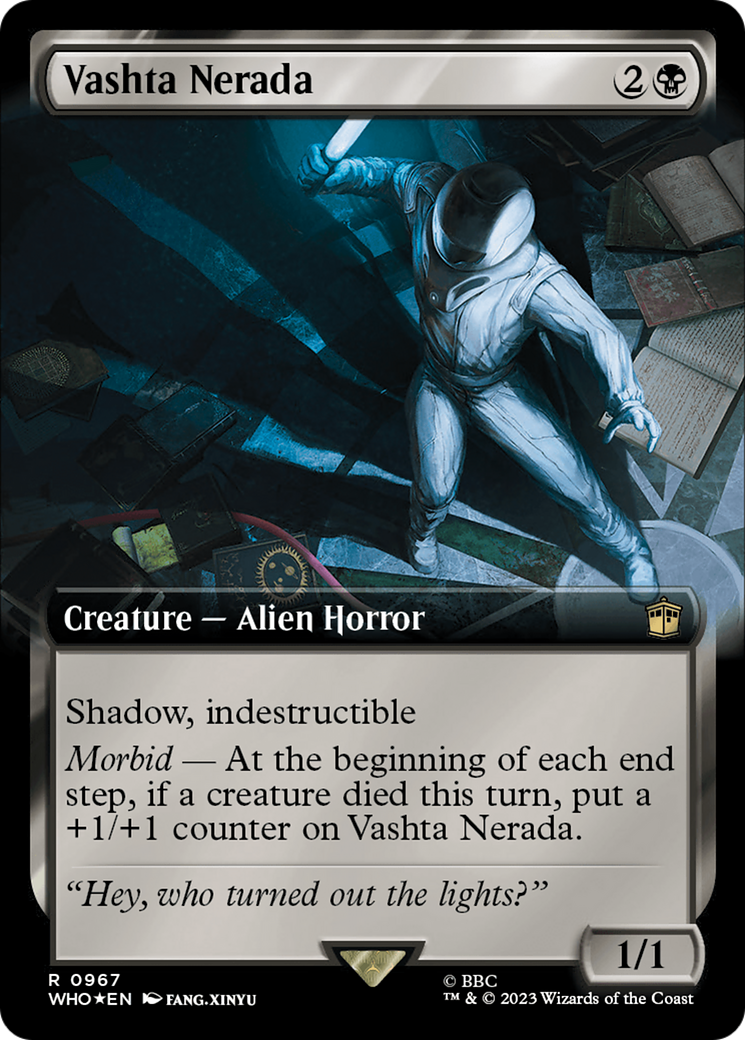 Vashta Nerada (Extended Art) (Surge Foil) [Doctor Who] | Pegasus Games WI