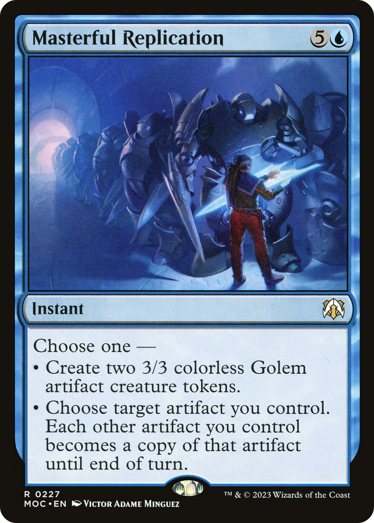 Masterful Replication [March of the Machine Commander] | Pegasus Games WI