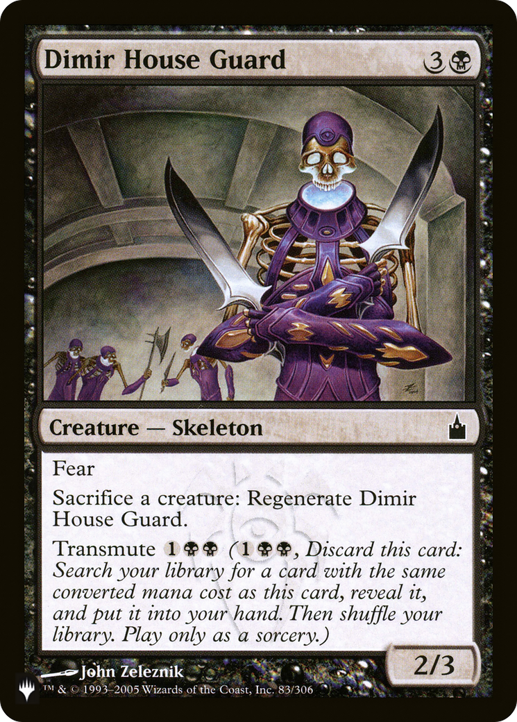 Dimir House Guard [The List] | Pegasus Games WI