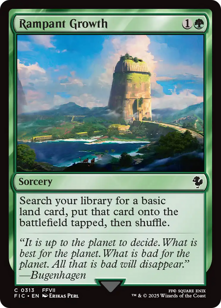 Rampant Growth [FINAL FANTASY Commander] | Pegasus Games WI