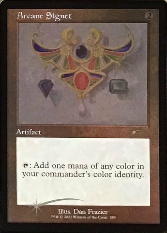 Arcane Signet (Retro) (Foil Etched) [Secret Lair Drop Promos] | Pegasus Games WI