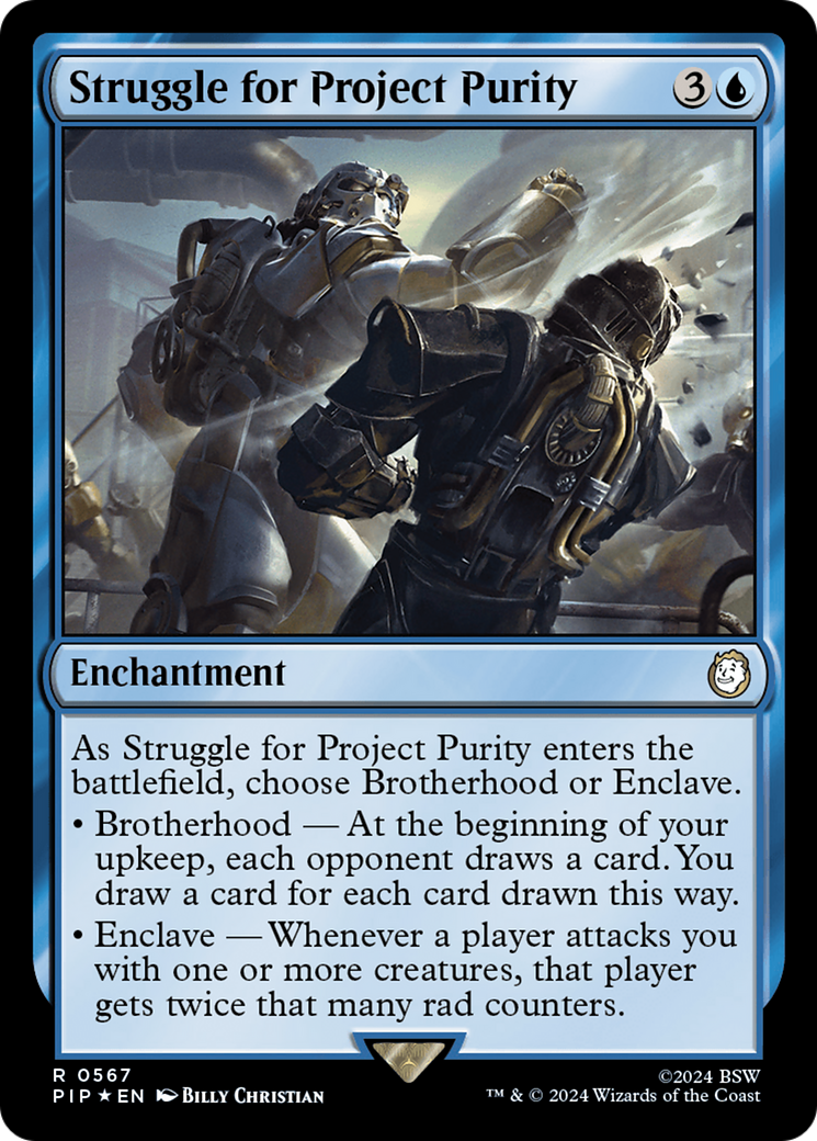 Struggle for Project Purity (Surge Foil) [Fallout] | Pegasus Games WI