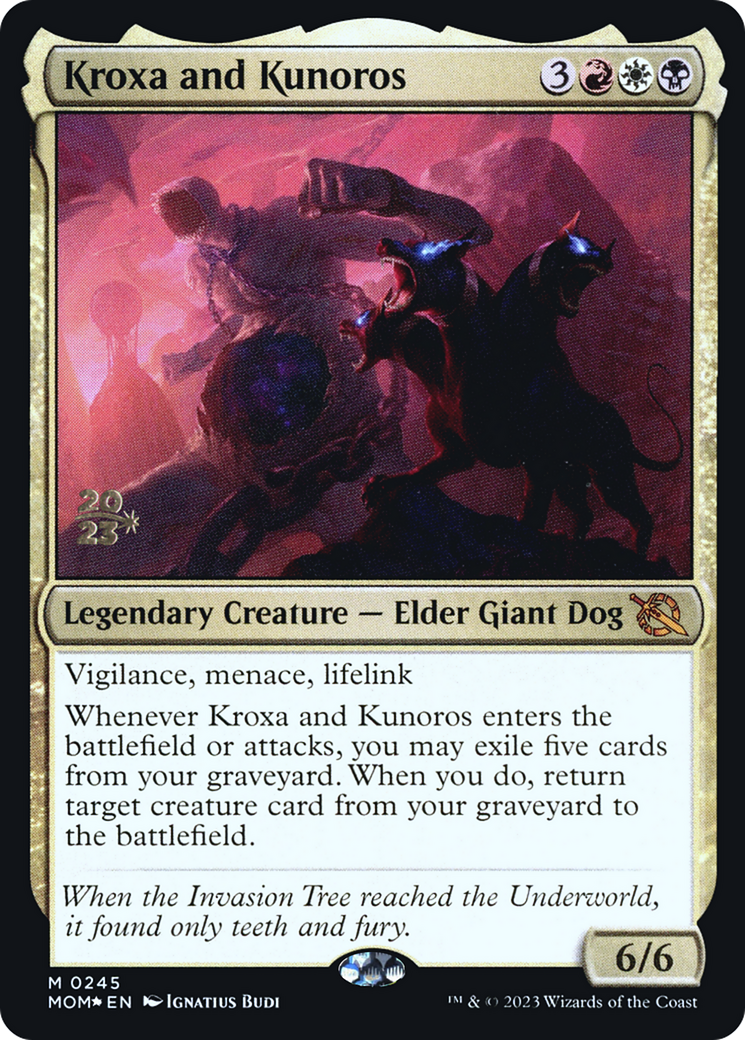 Kroxa and Kunoros [March of the Machine Prerelease Promos] | Pegasus Games WI