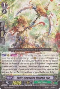 Early-flowering Maiden, Pia (G-BT04/043EN) [Soul Strike Against the Supreme] | Pegasus Games WI