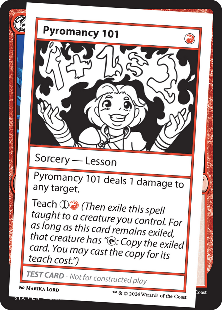 Pyromancy 101 [Mystery Booster 2 Playtest Cards] | Pegasus Games WI