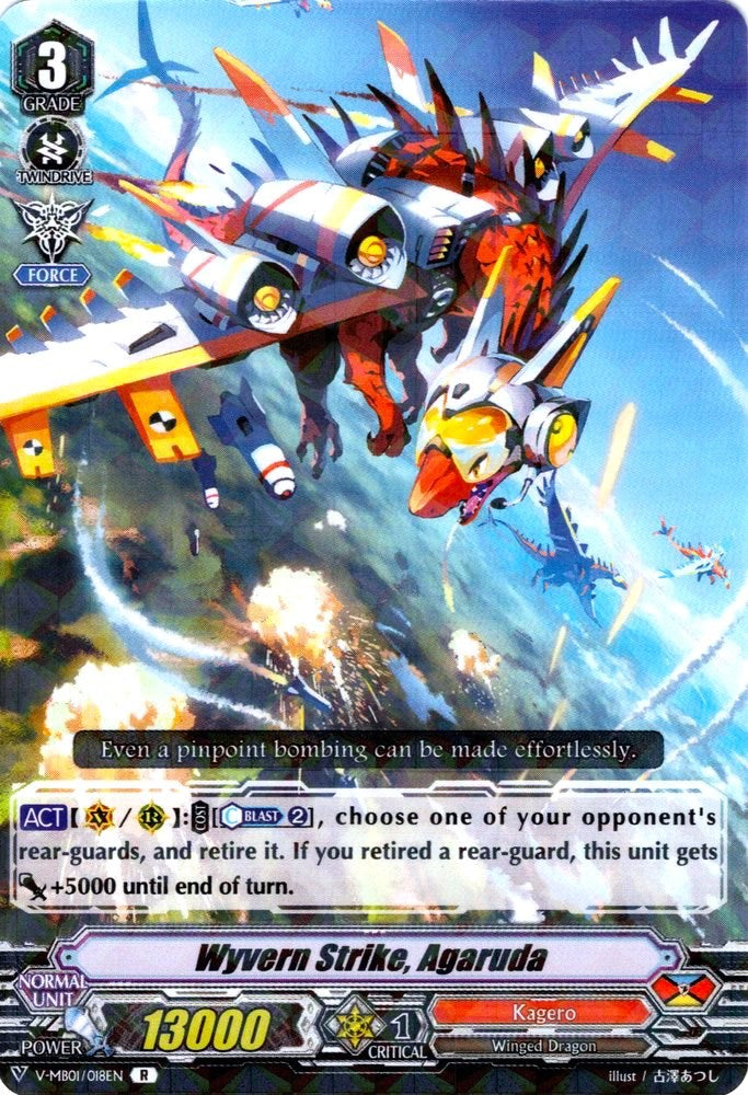 Wyvern Strike, Agaruda (V-MB01/018EN) [PSYqualia Strife] | Pegasus Games WI