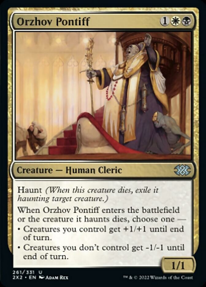 Orzhov Pontiff [Double Masters 2022] | Pegasus Games WI