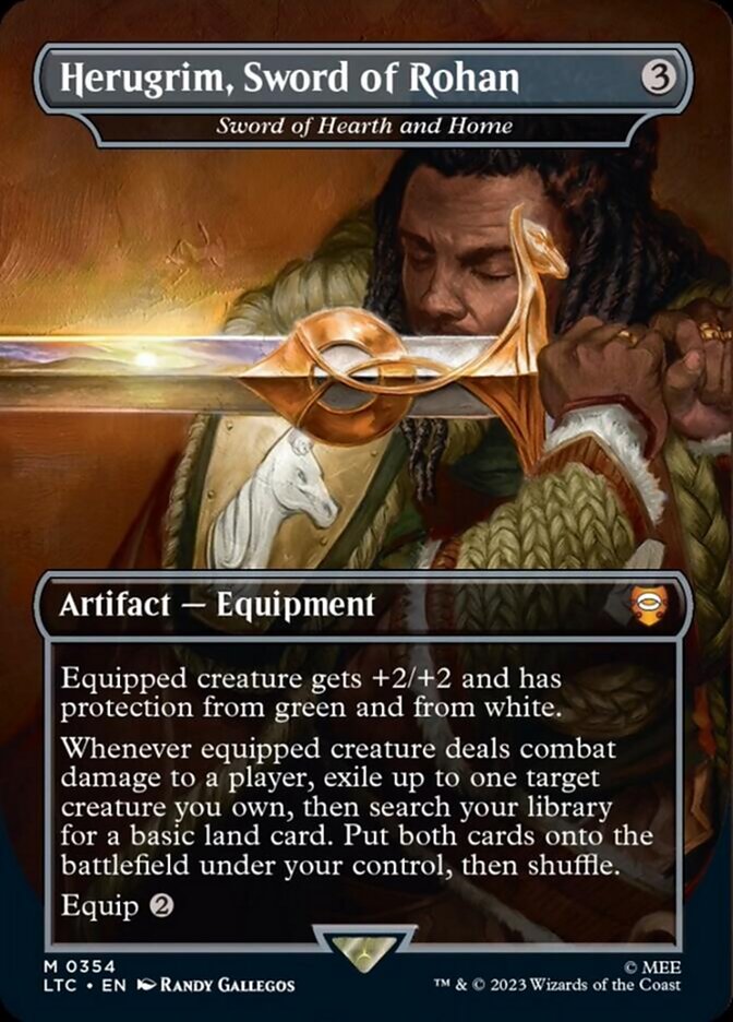 Herugrim, Sword of Rohan - Sword of Hearth and Home [The Lord of the Rings: Tales of Middle-Earth Commander] | Pegasus Games WI