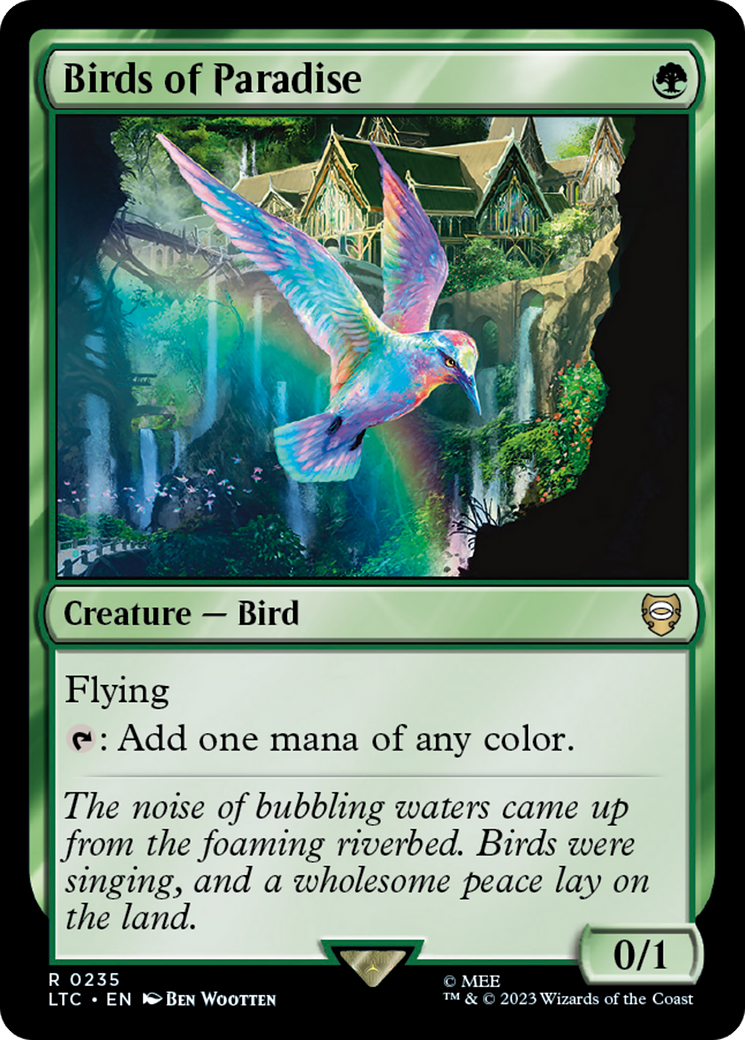 Birds of Paradise [The Lord of the Rings: Tales of Middle-Earth Commander] | Pegasus Games WI