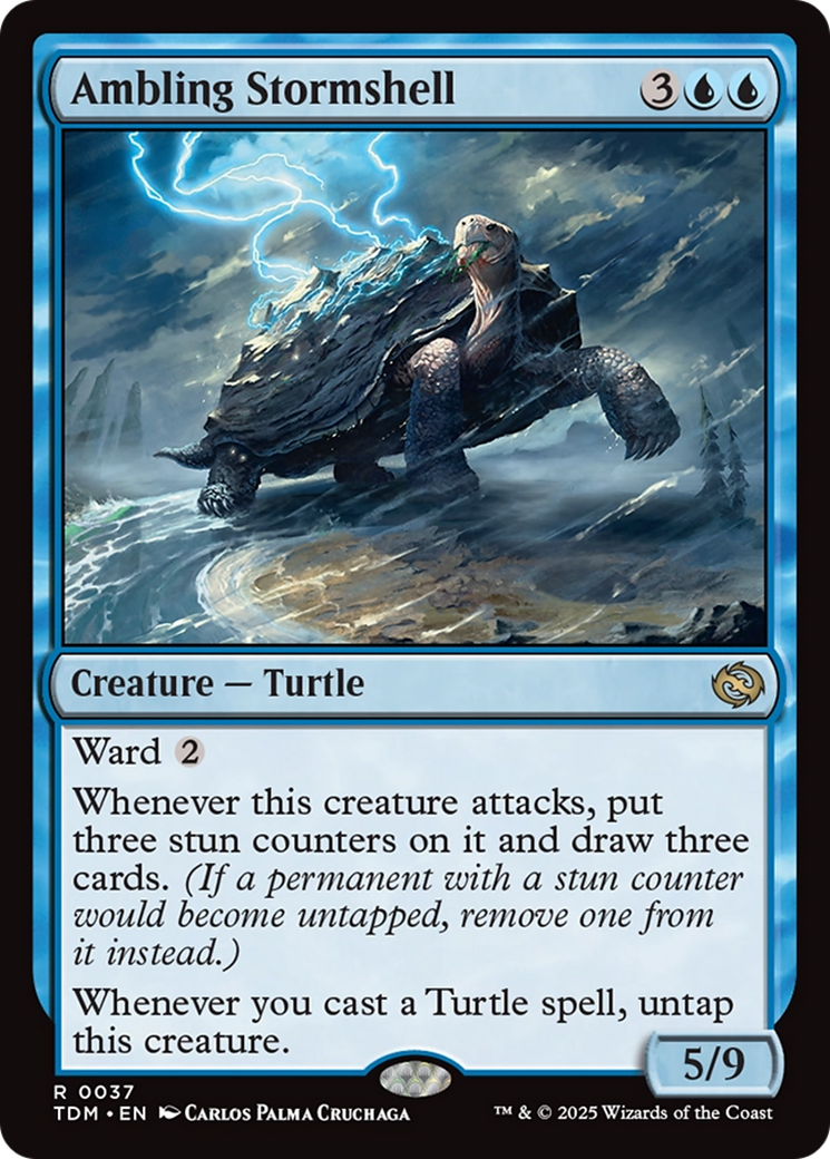 Ambling Stormshell [Tarkir: Dragonstorm] | Pegasus Games WI