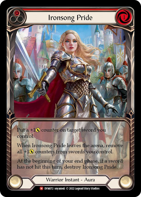 Ironsong Pride (Extended Art) [DYN072] (Dynasty)  Rainbow Foil | Pegasus Games WI