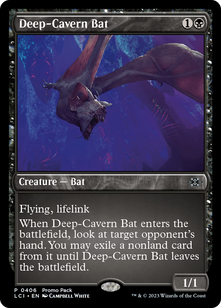 Deep-Cavern Bat [The Lost Caverns of Ixalan Promos] | Pegasus Games WI