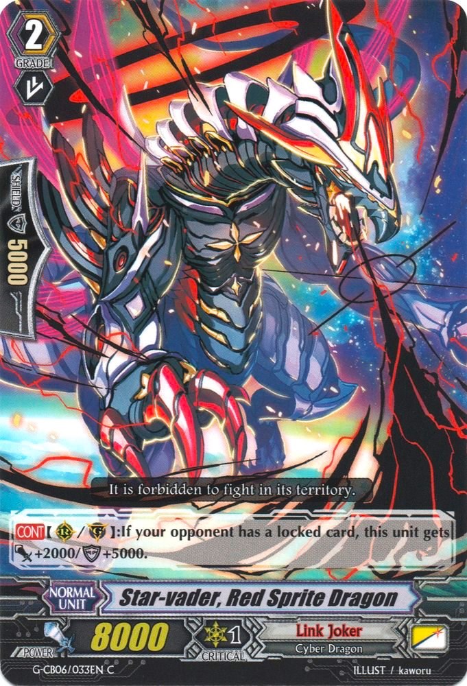 Star-vader, Red Sprite Dragon (G-CB06/033EN) [Rondeau of Chaos and Salvation] | Pegasus Games WI