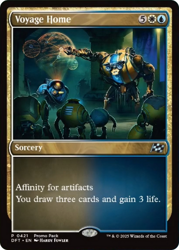 Voyage Home (Promo Pack) [Aetherdrift Promos] | Pegasus Games WI