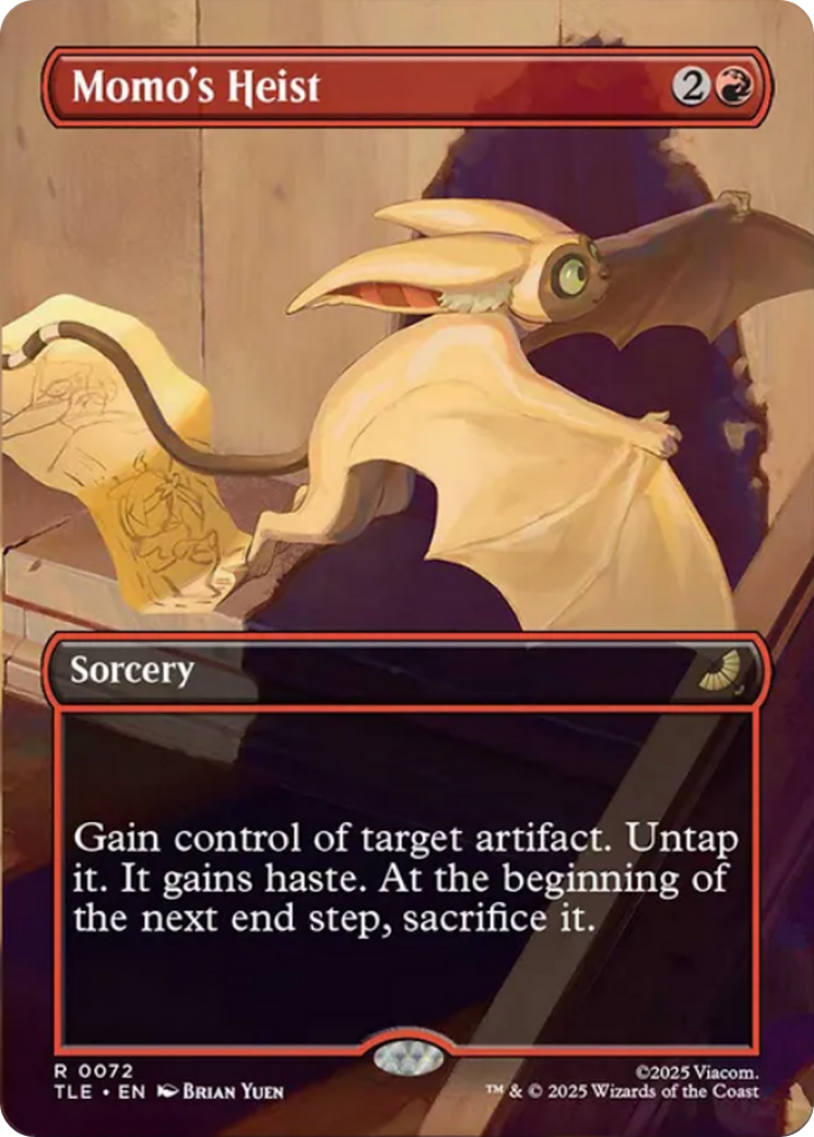 Momo's Heist (Borderless) [Avatar: The Last Airbender: Eternal-Legal] | Pegasus Games WI